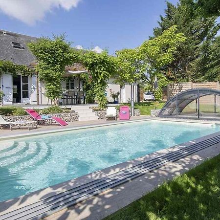 Au Coeur Du Bien-Etre, Gite Avec Piscine Chauffee Et Couverte, Spa, Sauna, Massages モントー エクステリア 写真